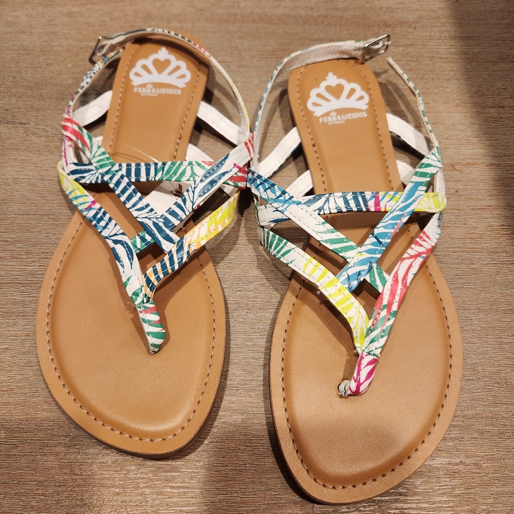 Fergalicious Tropical Sandals.